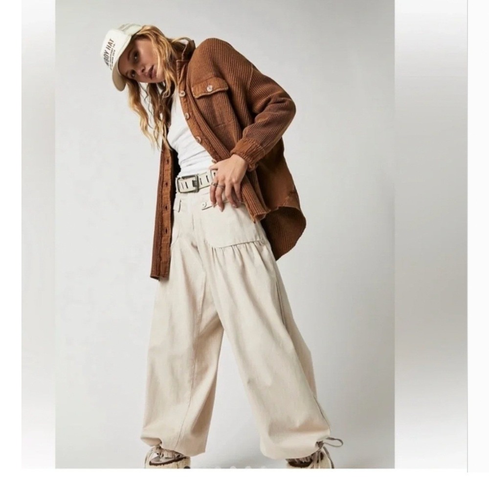 We The Free Free People Lotus Balloon Jeans